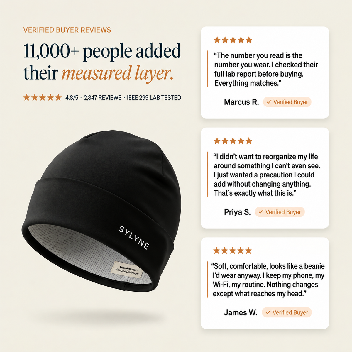 Sylyne's Wave Protector Beanie